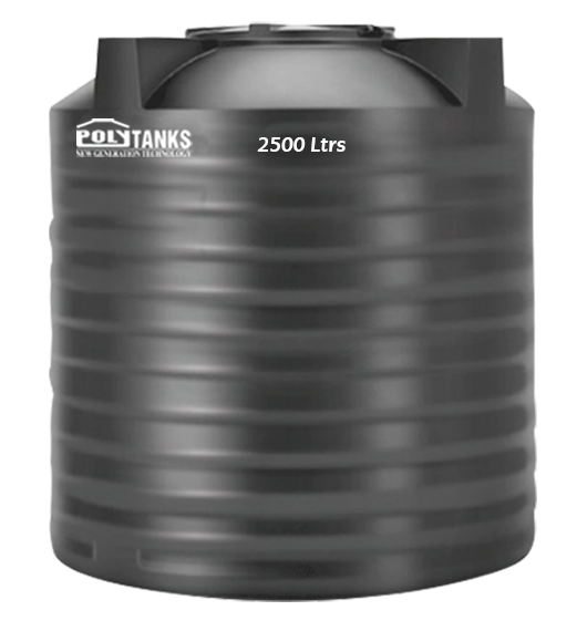 Cylindrical Vertical Tank 2500 Ltrs Double layer