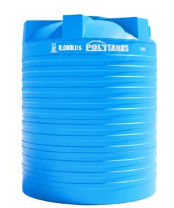 Cylindrical Vertical Tank 8000 Ltrs Triple layer