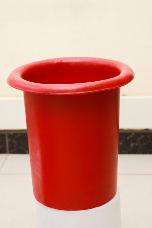 BUCKETS 30LTRS RED - ROUND 30X43